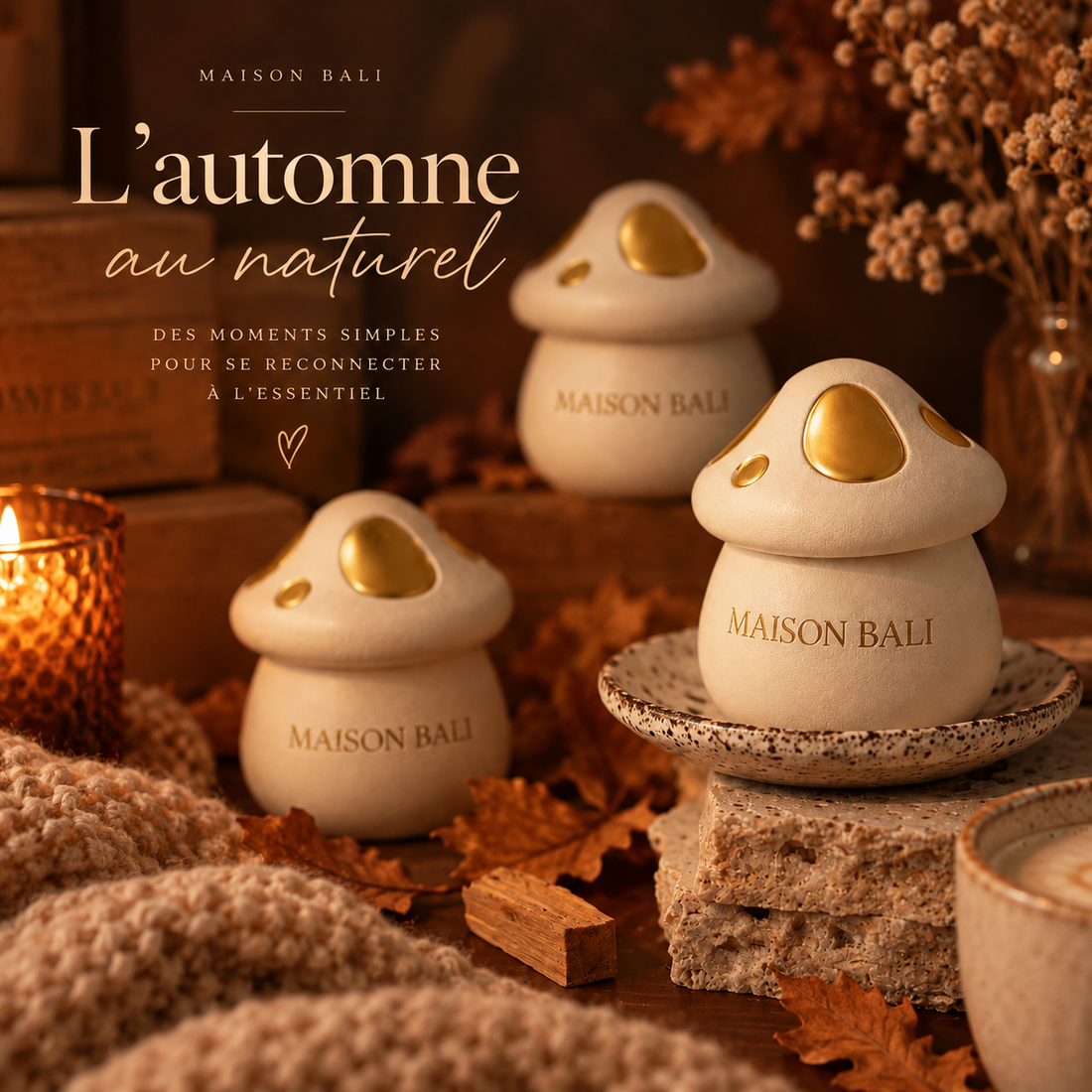 Pourquoi l'automne nous donne-t-il autant envie d'allumer une bougie?