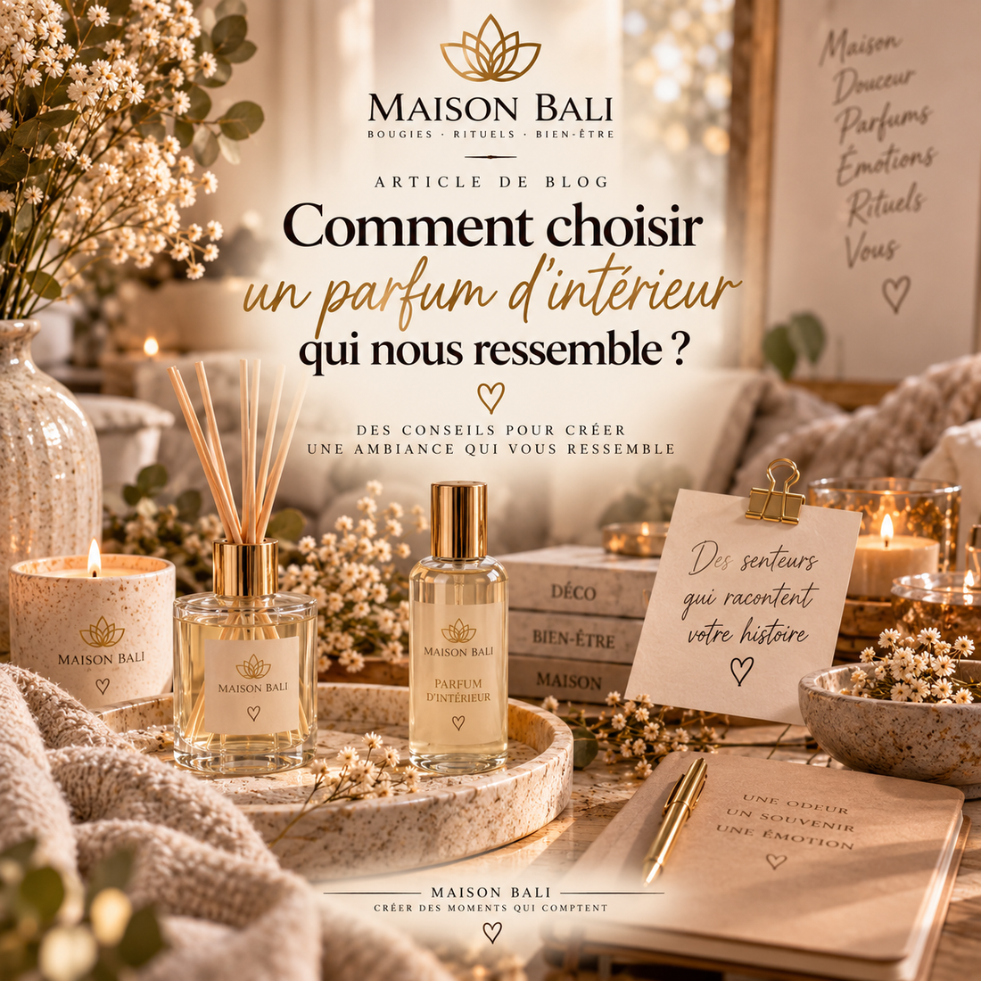 Comment choisir un parfum d’intérieur qui nous ressemble ?