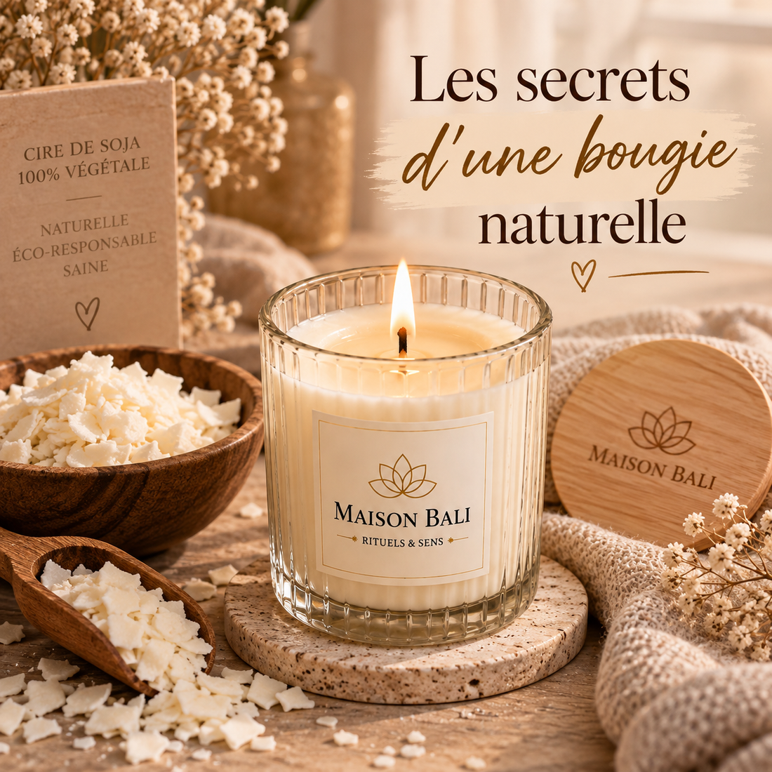 Les secrets d’une bougie naturelle - l’art de la pureté selon Maison Bali