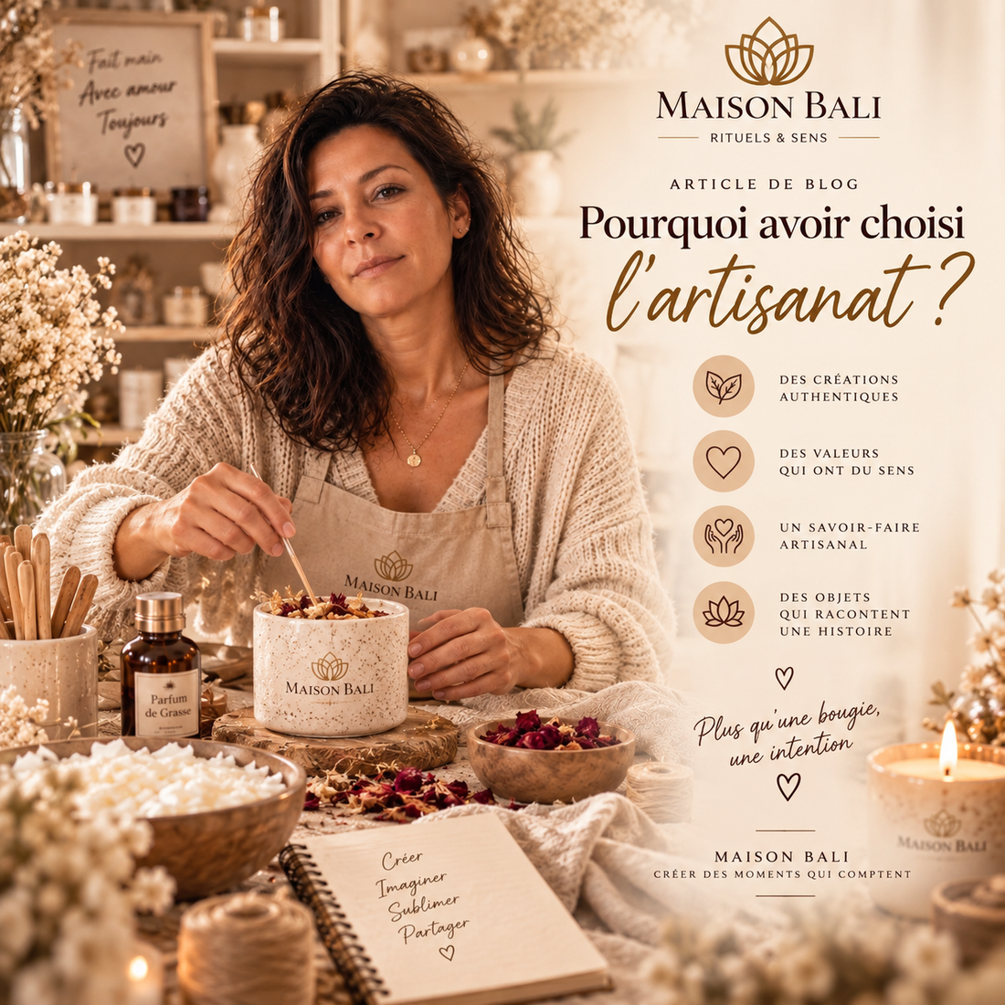 Derrière Maison Bali : pourquoi avoir choisi l’artisanat ?