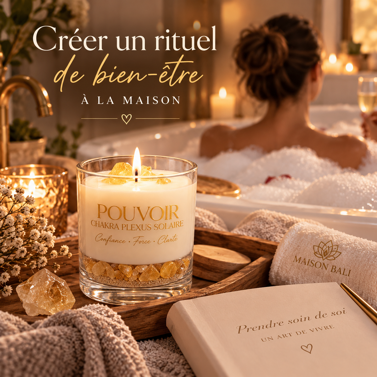 Créer un rituel de bien-être à la maison