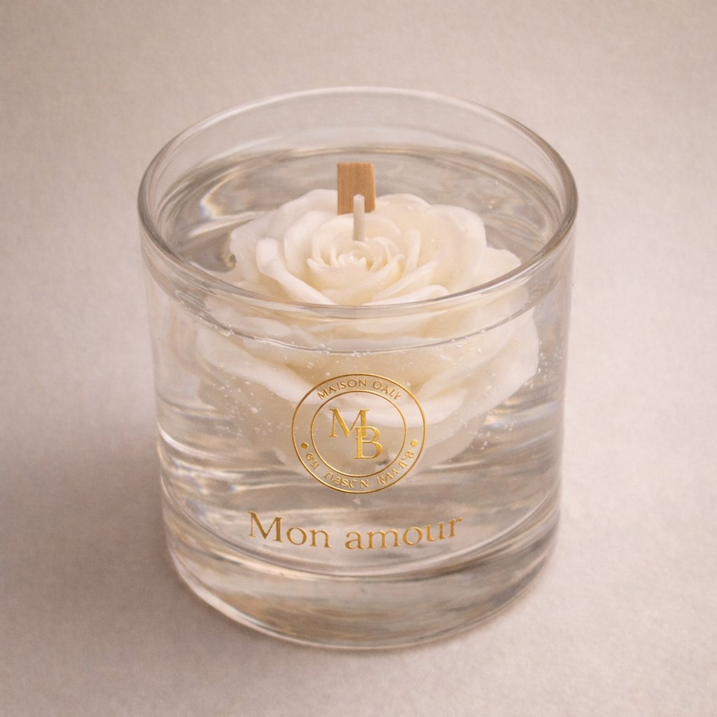Bougie Mon Amour - Or 24 Carats - Maison Bali