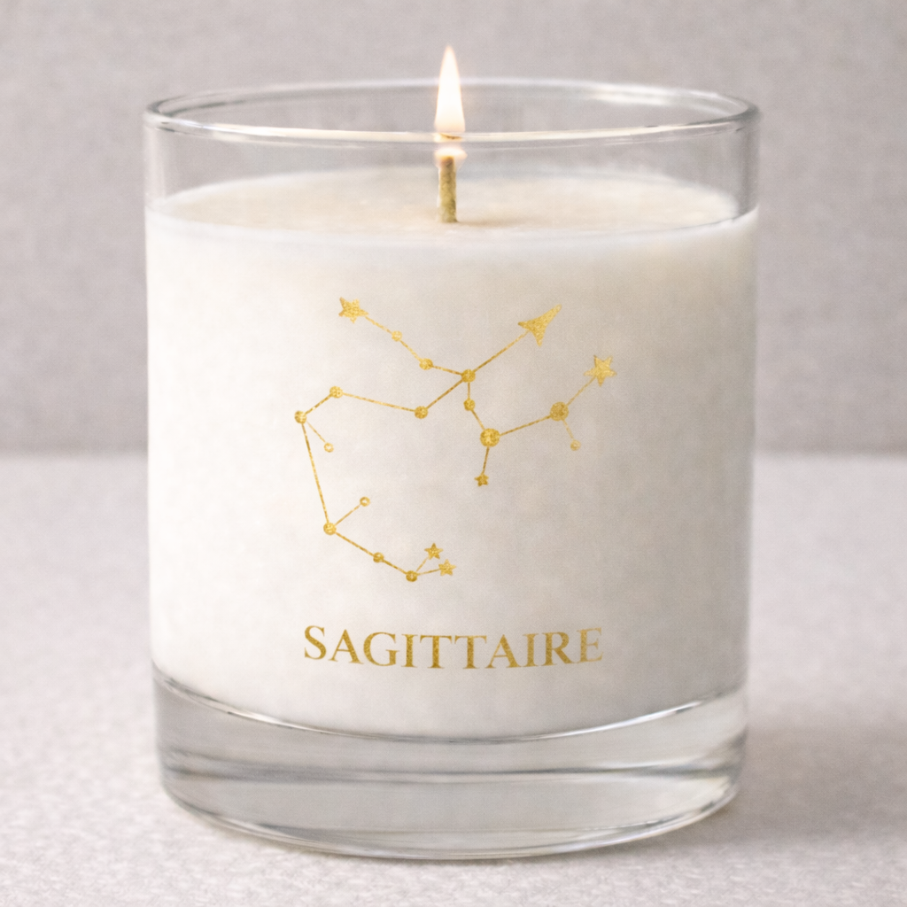 Bougie Sagittaire - Collection Astra
