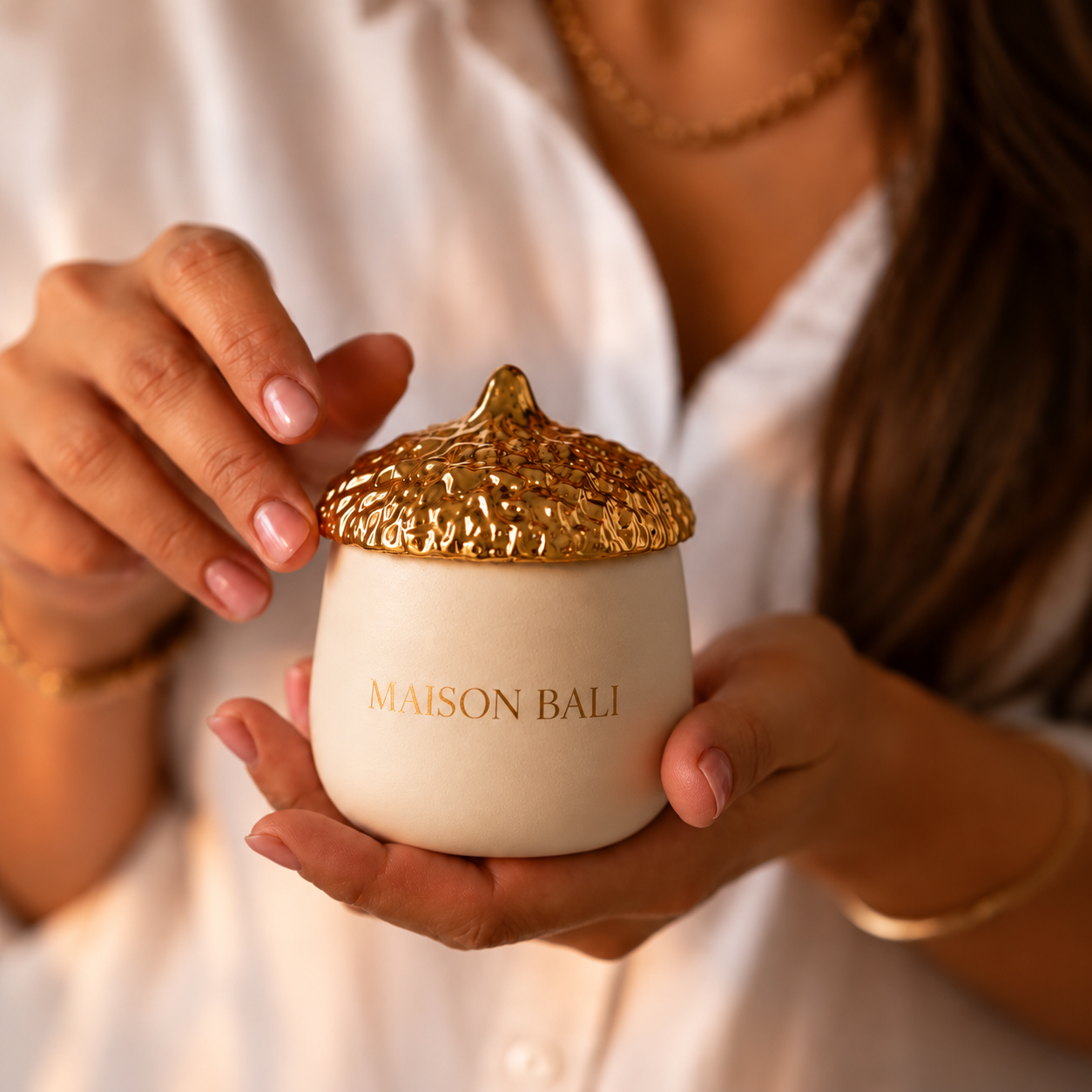 Bougie Éclat de Chêne - Maison Bali