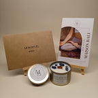 Bougie Intuition - Collection Éveil - Chakra Troisième Œil - Maison Bali