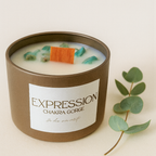 Bougie Expression - Collection Éveil - Chakra Gorge - Maison Bali