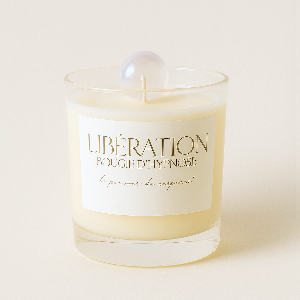 Bougie Libération - Hypnose Audio (QR code) - Maison Bali