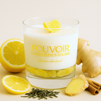 Bougie Pouvoir - QR Code Audio méditation - Maison Bali