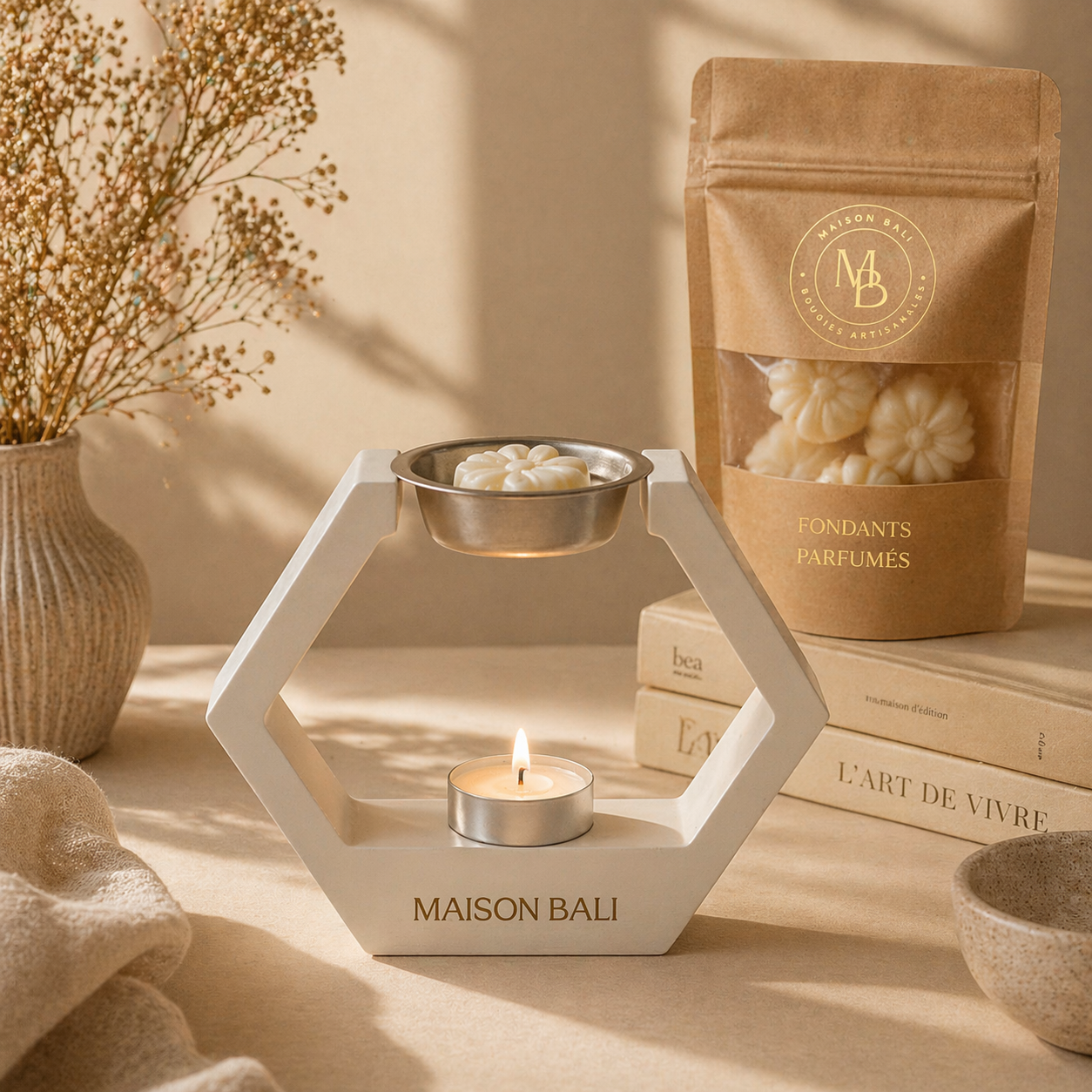 Brûle-parfum Prisma - Maison Bali