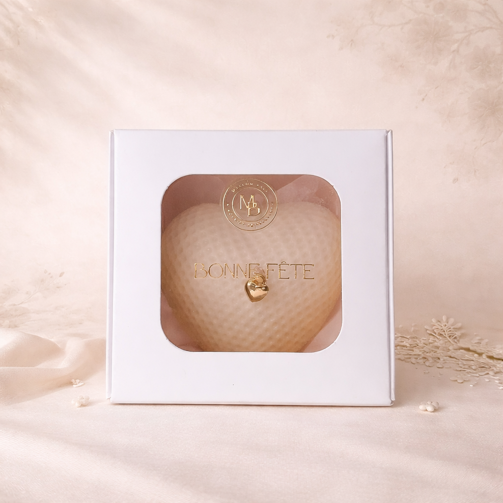 Bougie Cœur Éternel - Bonne Fête Maman
