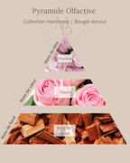 Bougie Amour - QR Code Audio méditation - Maison Bali