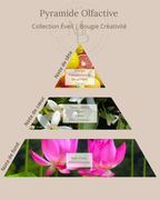 Bougie Créativité - Collection Éveil - Chakra Sacré - Maison Bali